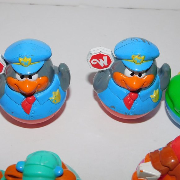 Lot 9 VTG 2003 / 2004 Playskool Hasbro WEEBLES Wobble Figures Animals People - Picture 6 of 9